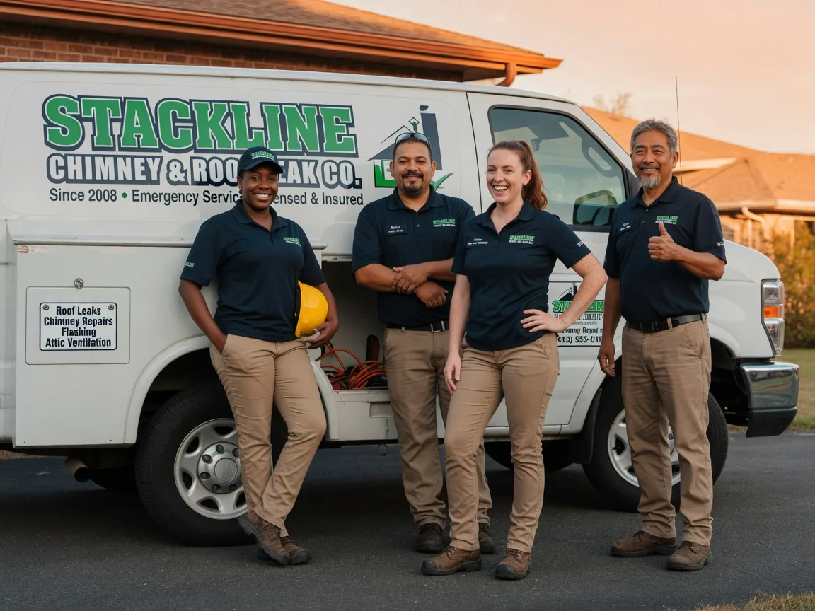 Chimney flashing repair company in Martinsburg, IA